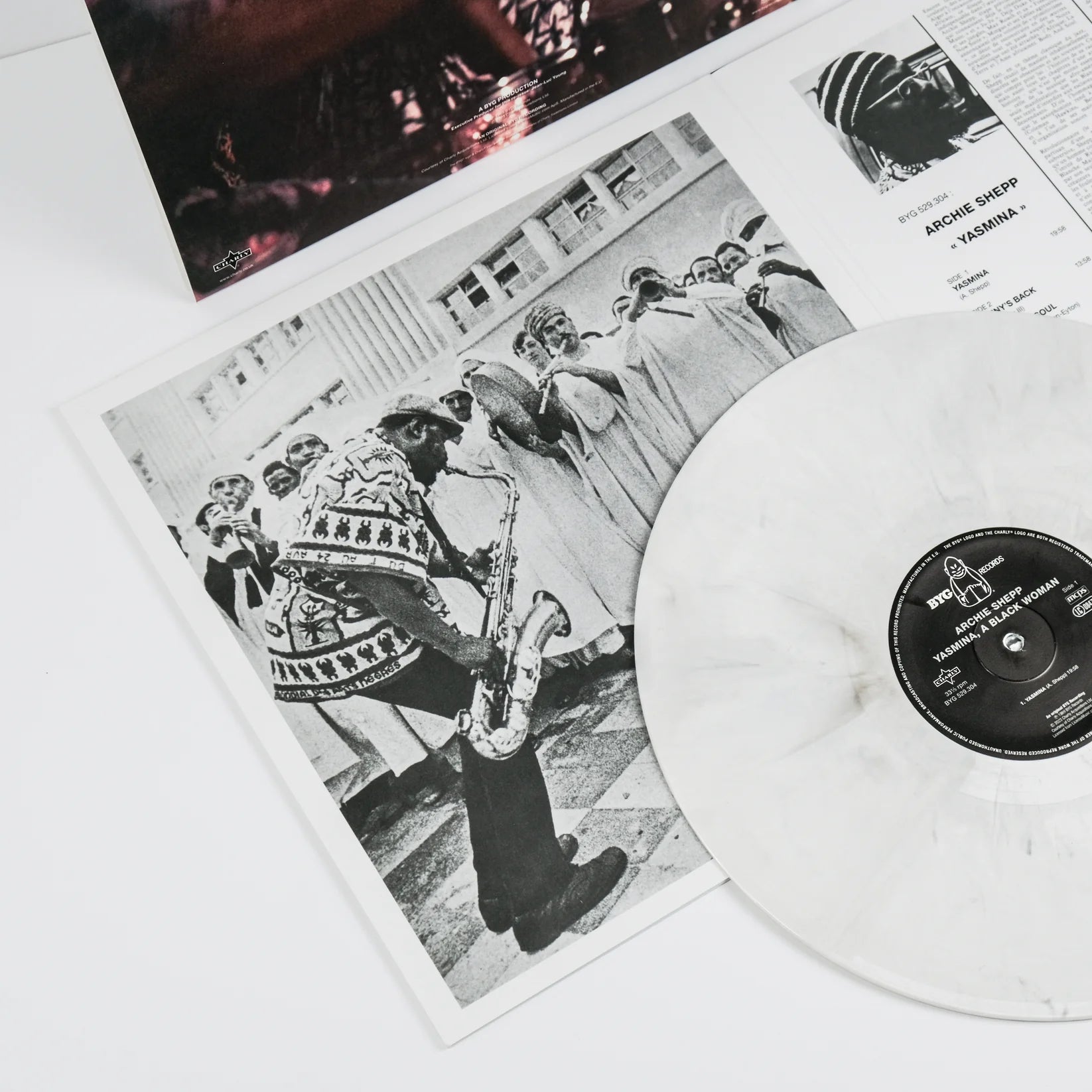 Yasmina, A Black Woman - White Marbled Vinyl