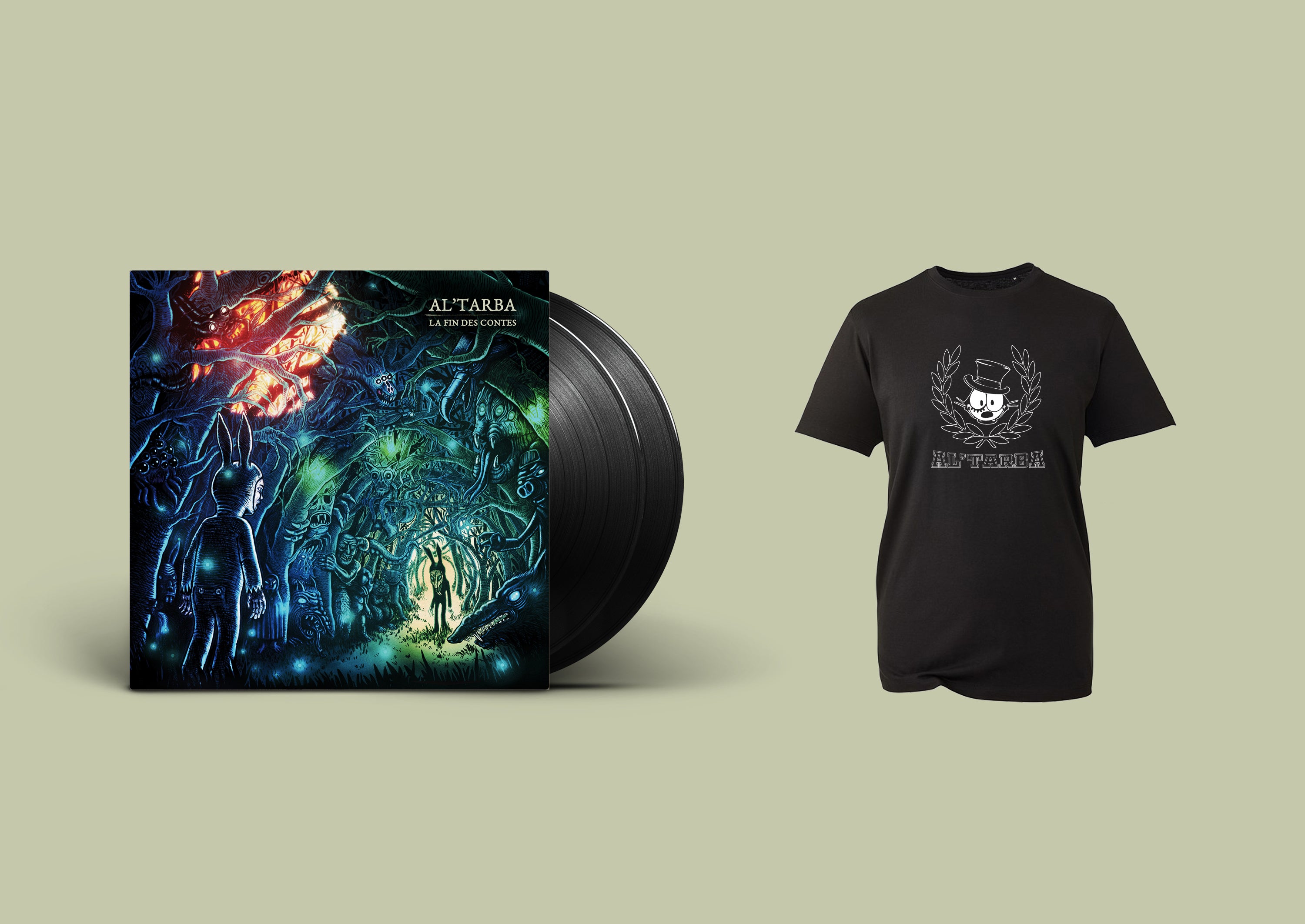 Pack La Fin des Contes 2LP + T-Shirt