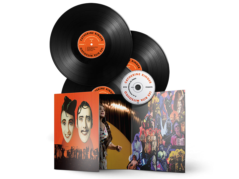 CATHERINE RINGER CHANTE LES RITA MITSOUKO À LA PHILHARMONIE DE PARIS - 3LP+DVD