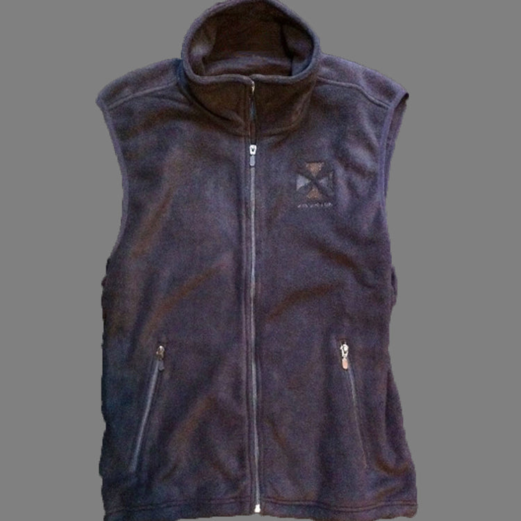 Axis Black Matter Fleece Vest