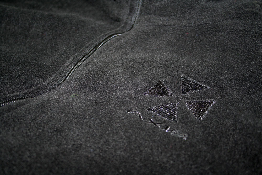 Axis Black Matter Fleece Vest