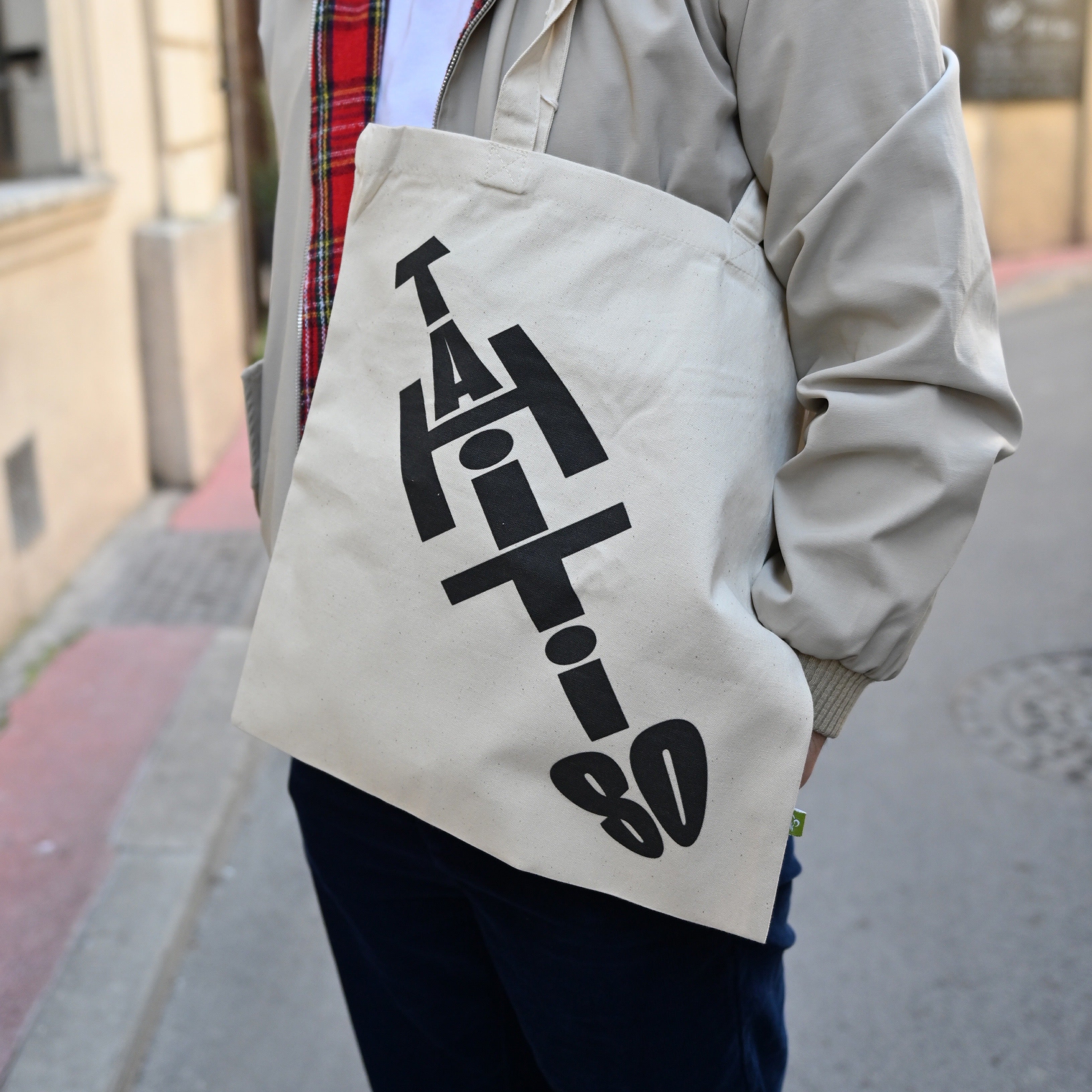Tahiti 80 New Logo Organic Cotton Tote Bag