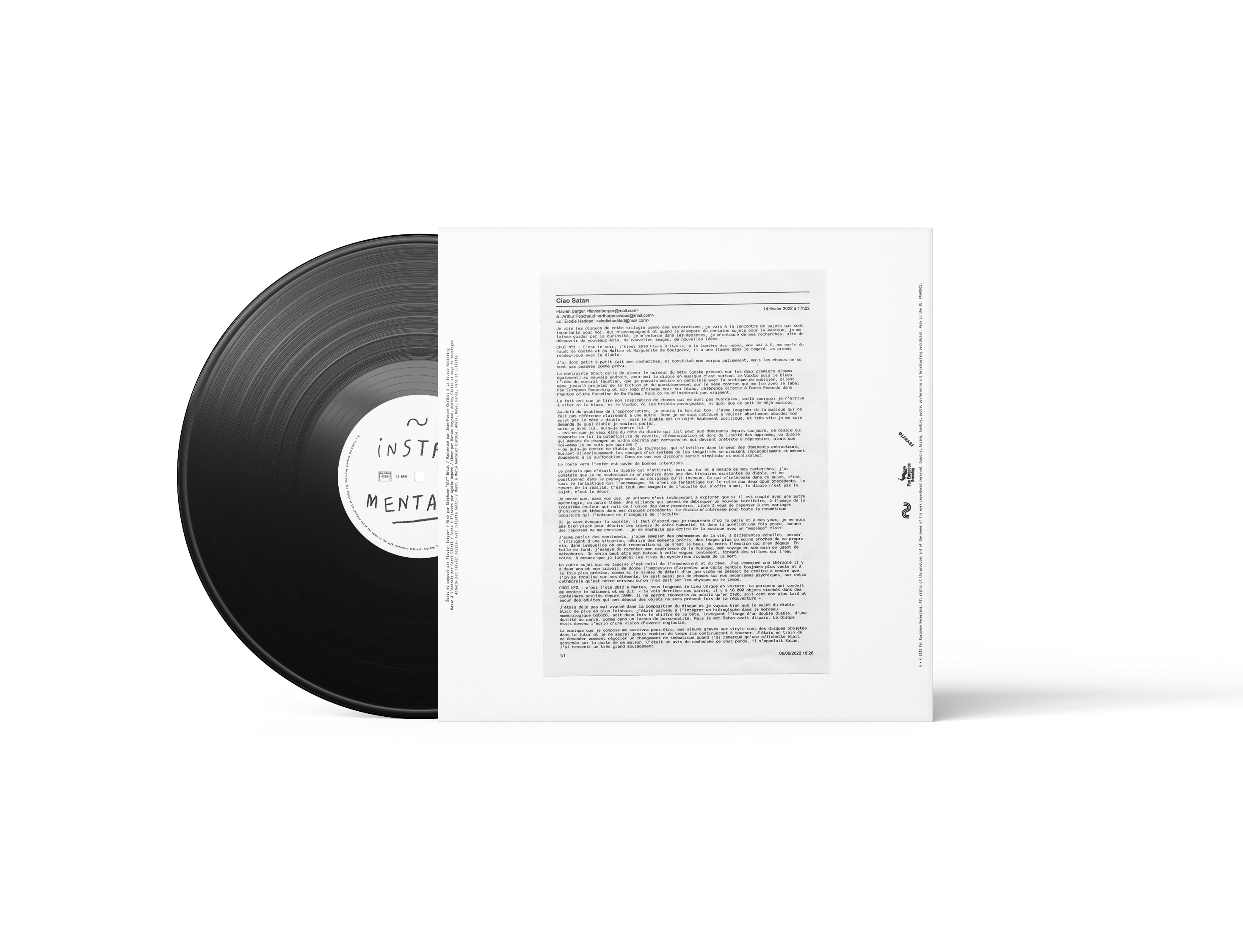 Dans cent ans - Limited Edition + 1 Exclusive 12inch + Fanzine