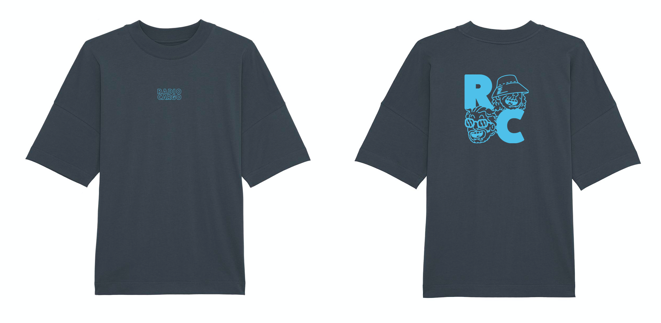 T-shirt Radio Cargo gris