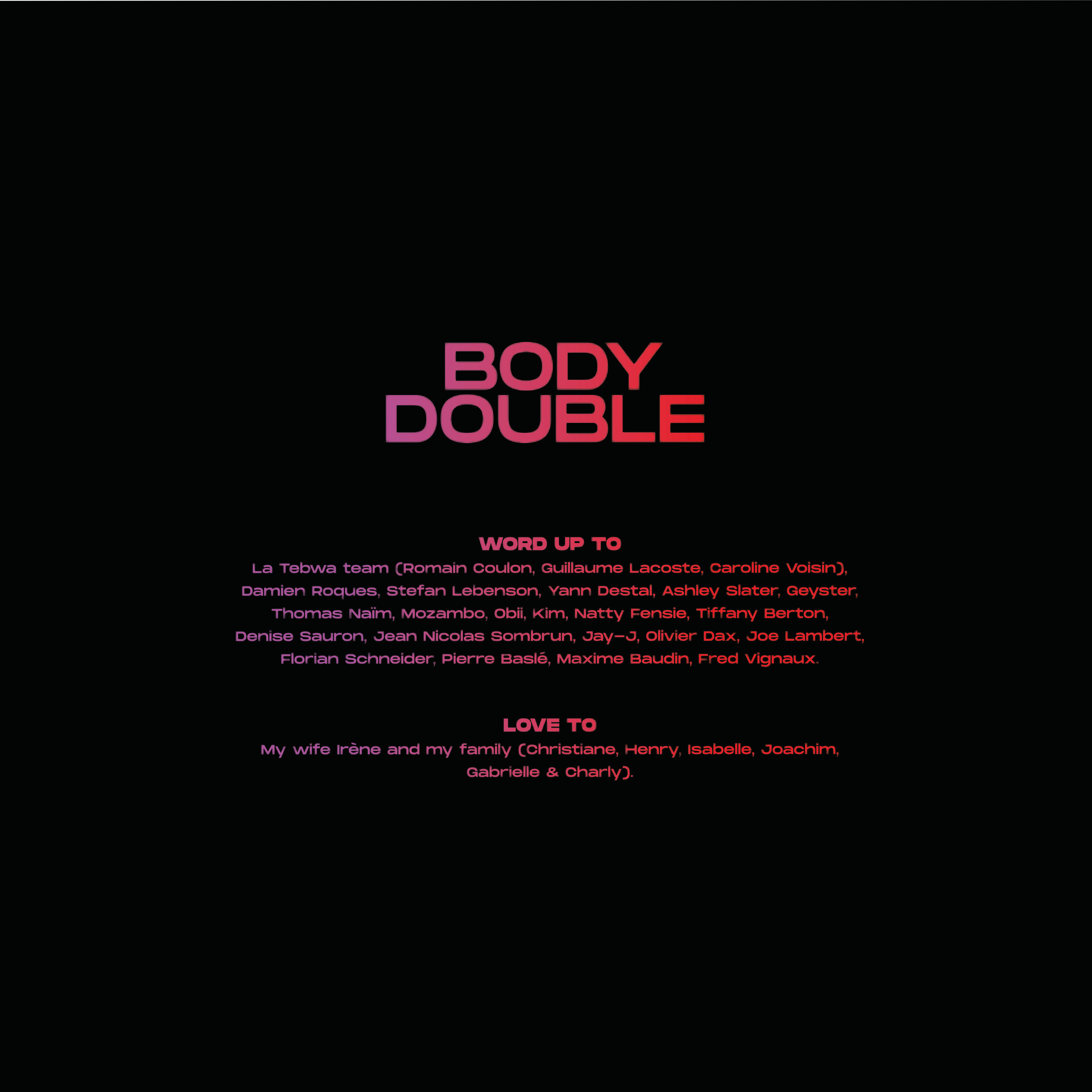 Body Double