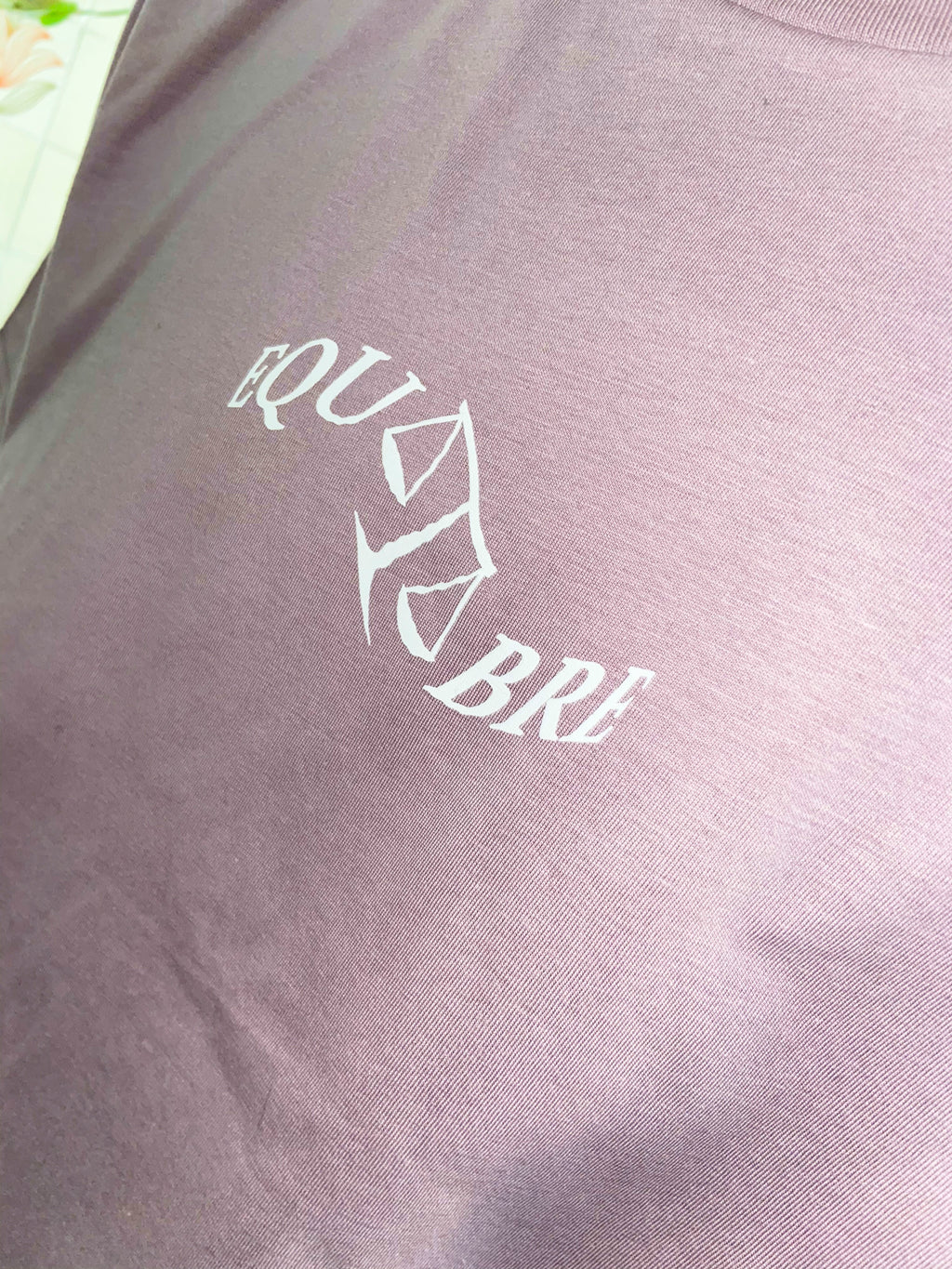 T-Shirt Manches Courtes Lila - Equilibre