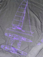 T-Shirt Manches Longues Noir - Equilibre