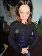 T-Shirt Manches Longues Noir - Equilibre