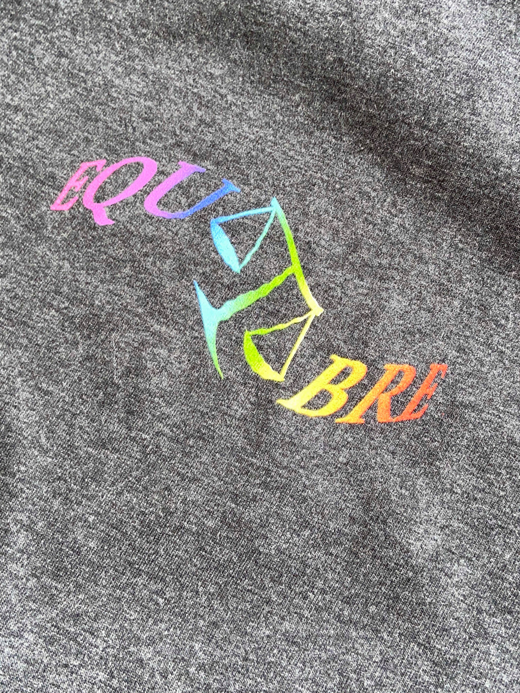 T-Shirt Manches Courtes Gris - Equilibre