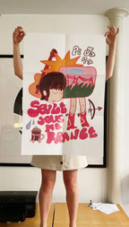 Seule sous ma frange - Poster