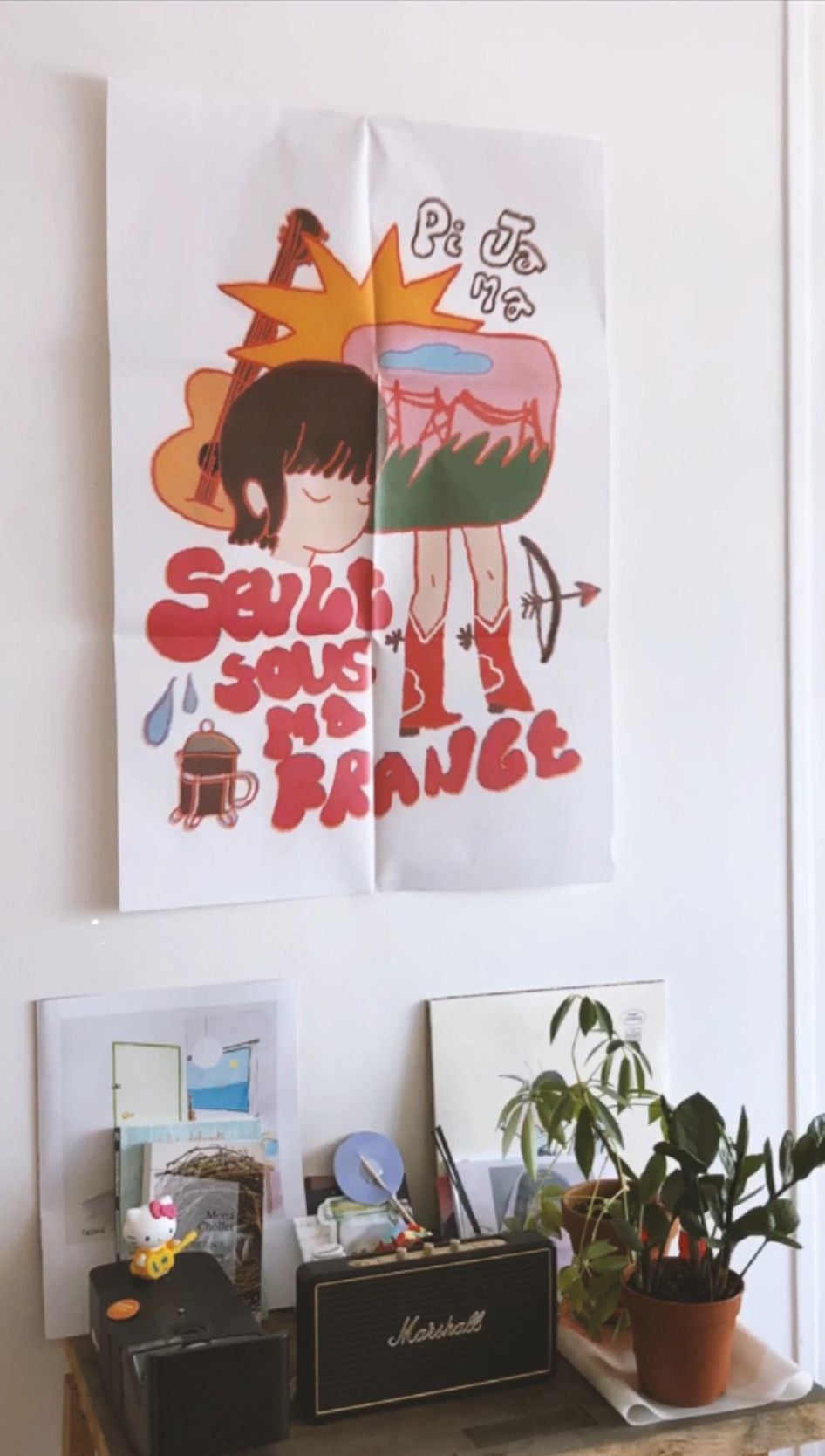 Seule sous ma frange - Poster
