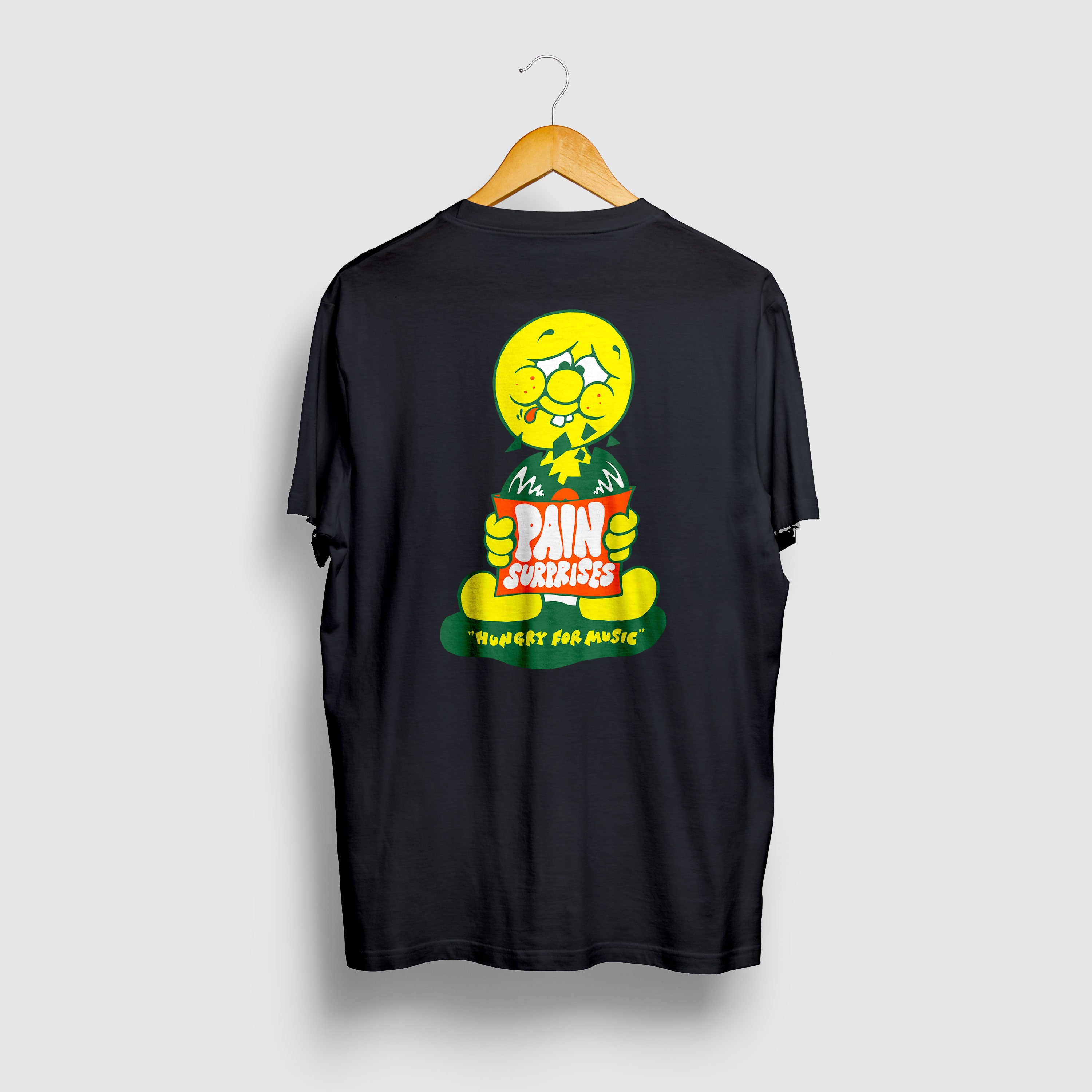 T-Shirt Pain Surprises - Noir