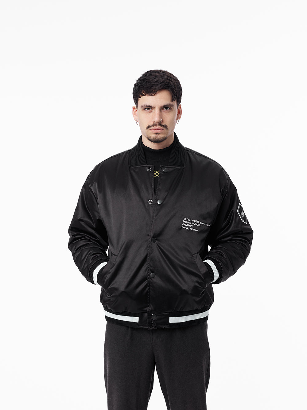 Satin Jacket - The French Wave