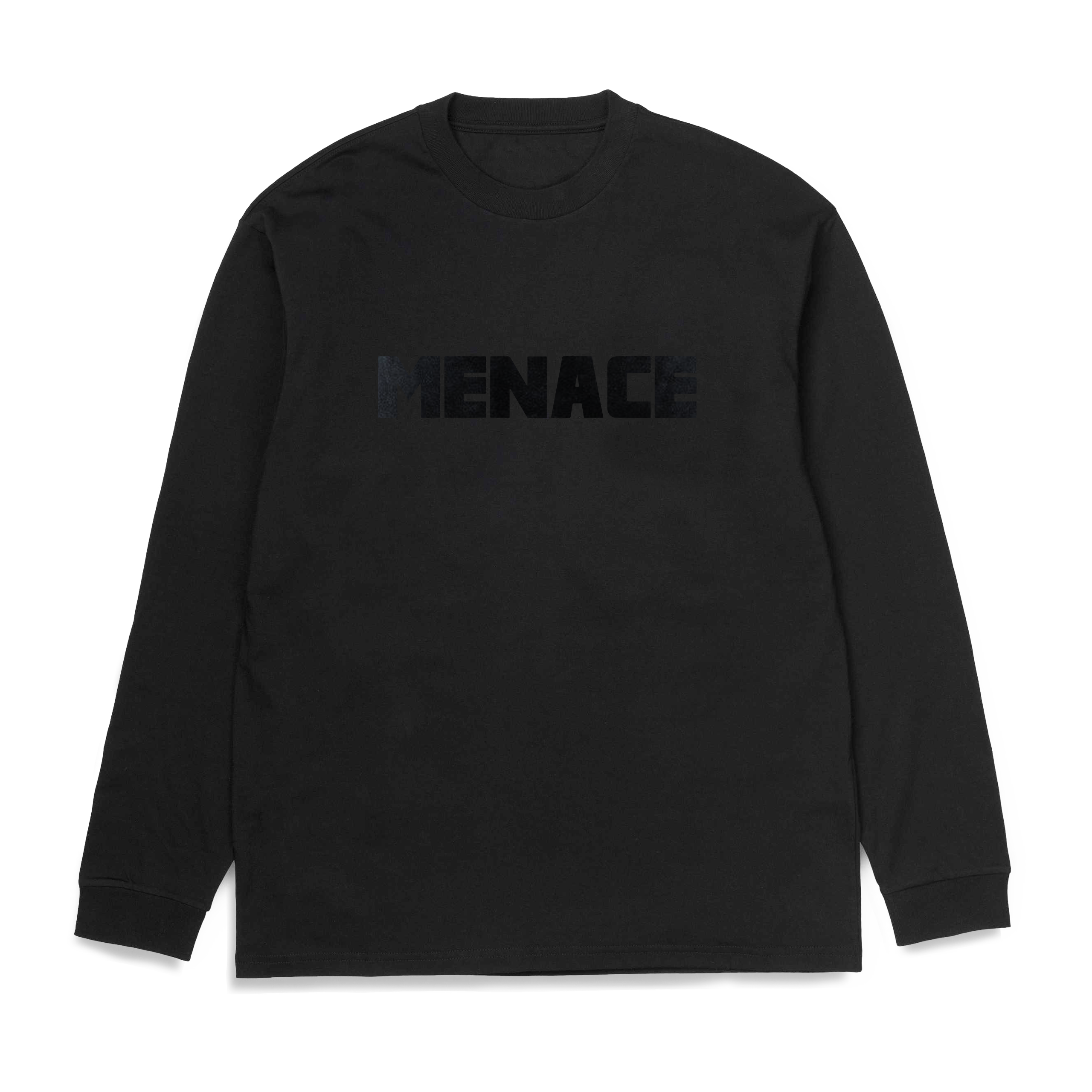 T-Shirt Menace Manches Longues Velvet Noir