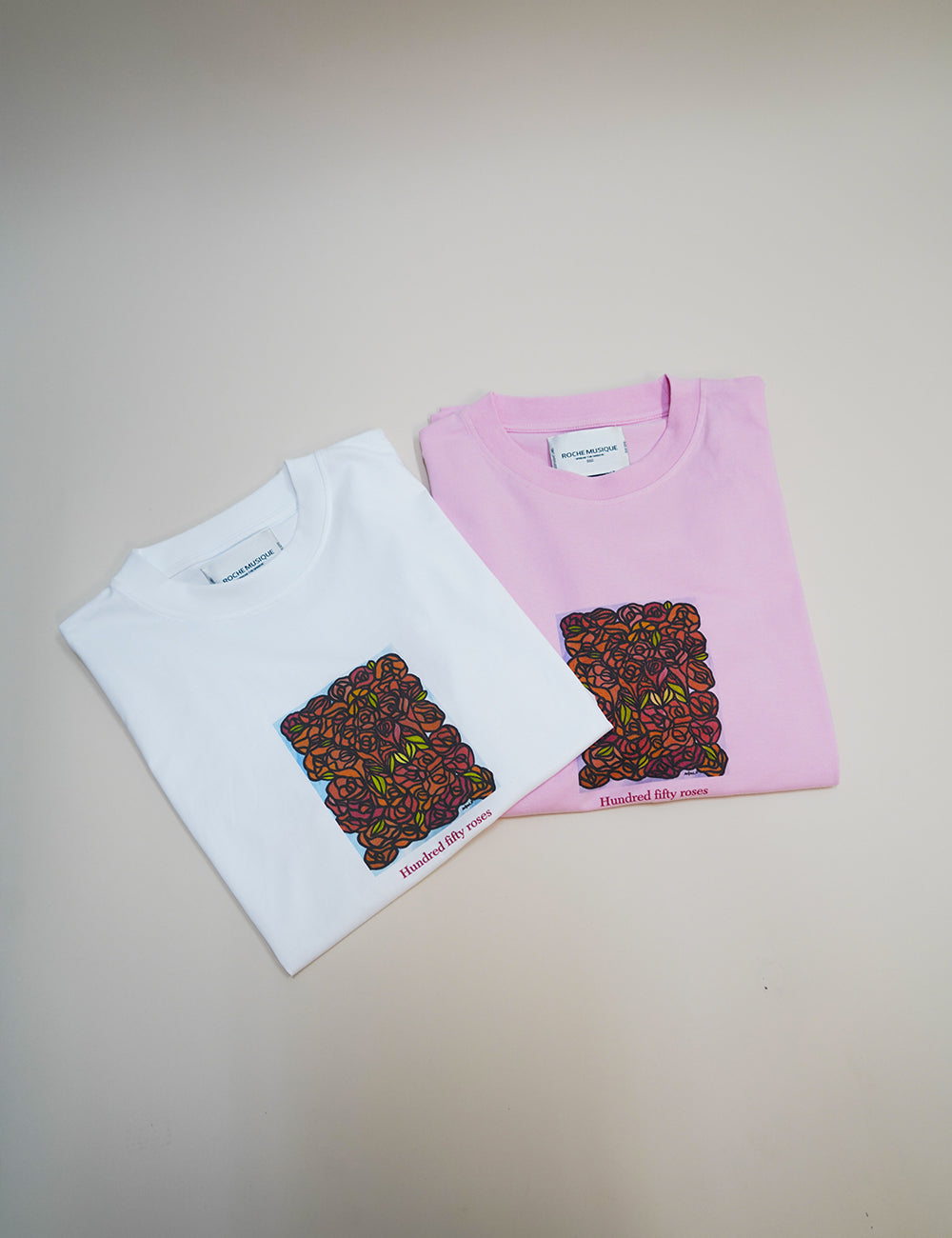 Tee-Shirt Hundred Fifty Roses