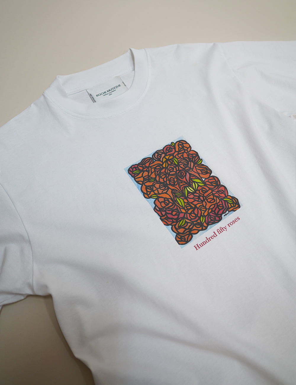 Tee-Shirt Hundred Fifty Roses