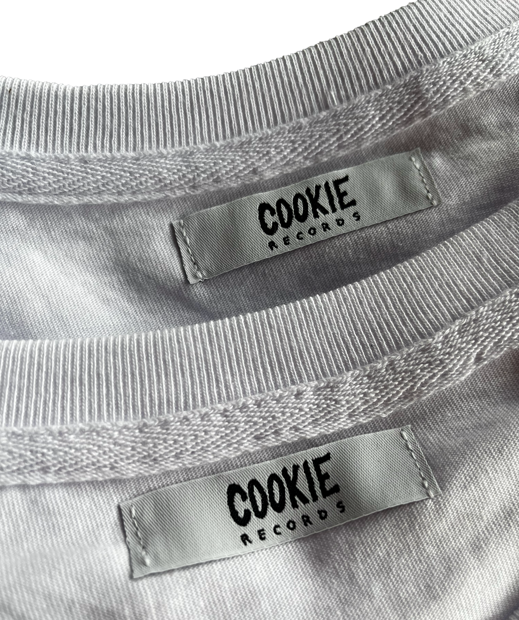 T-shirt Cookie Records blanc