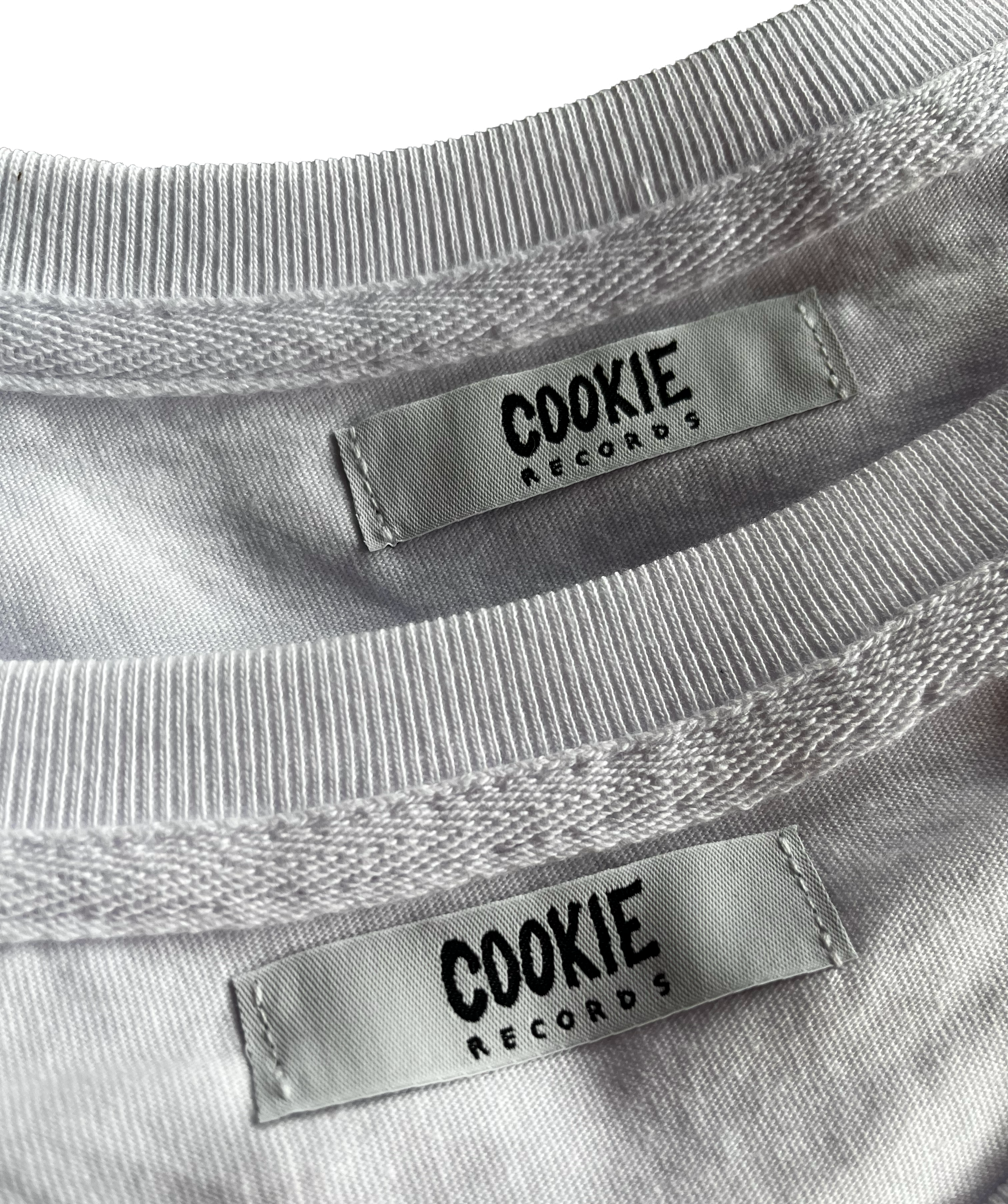 T-shirt Cookie Records blanc