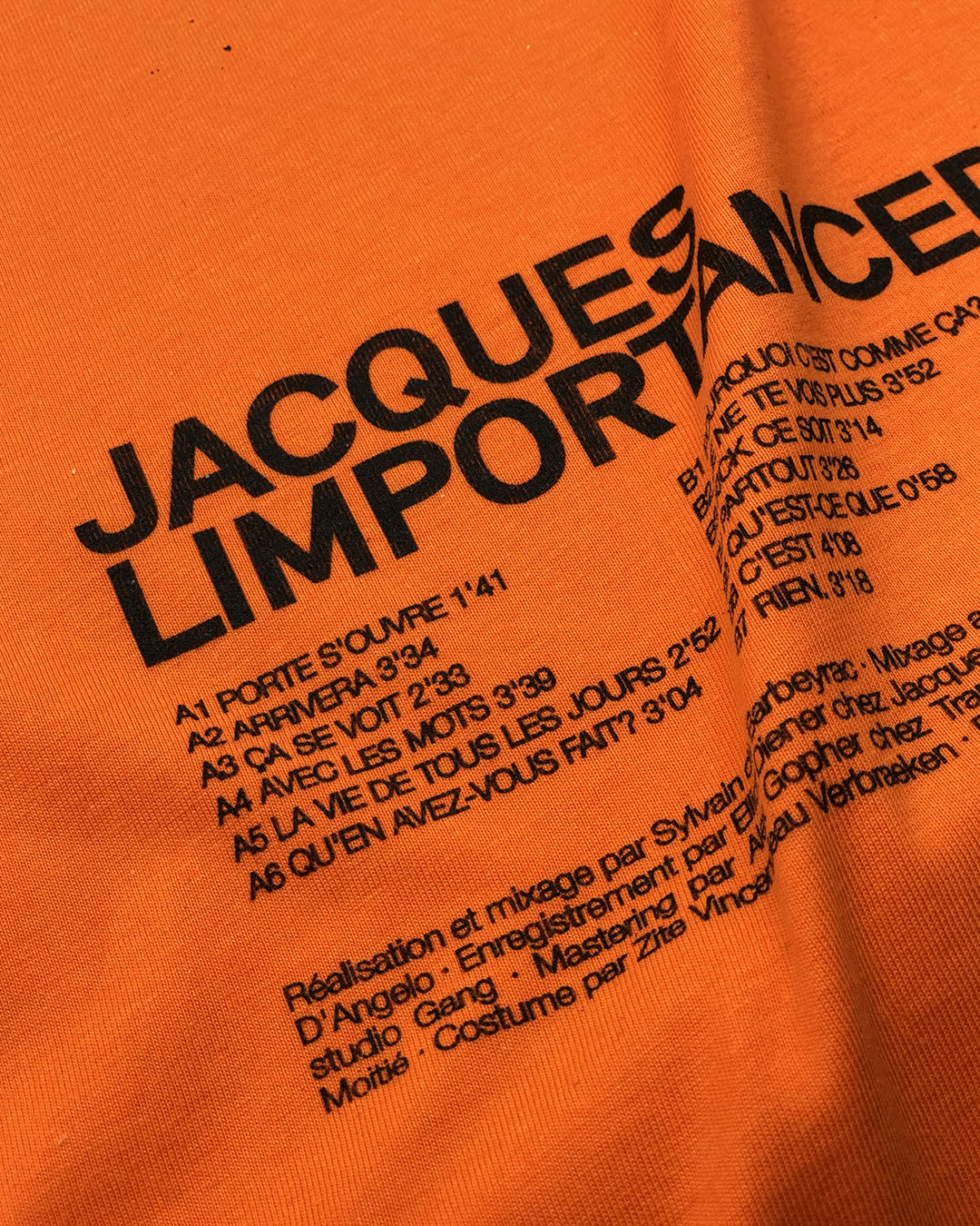 T-Shirt LIMPORTANCEDUVIDE