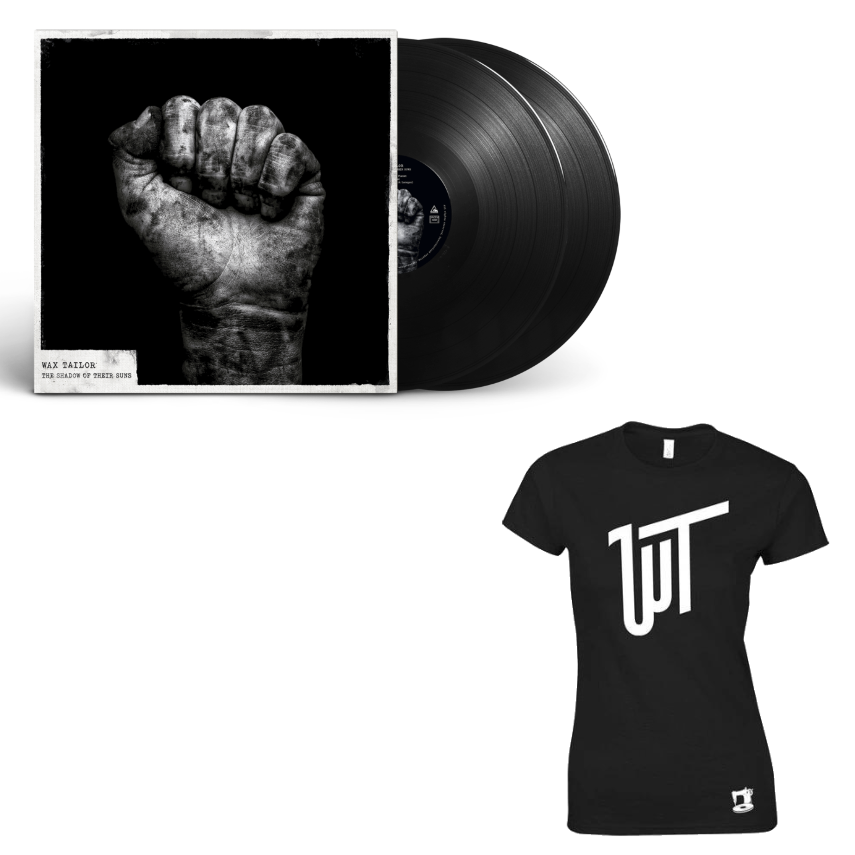 Pack The Shadow Of Their Suns 2LP + T-shirt "WT" Noir Femme