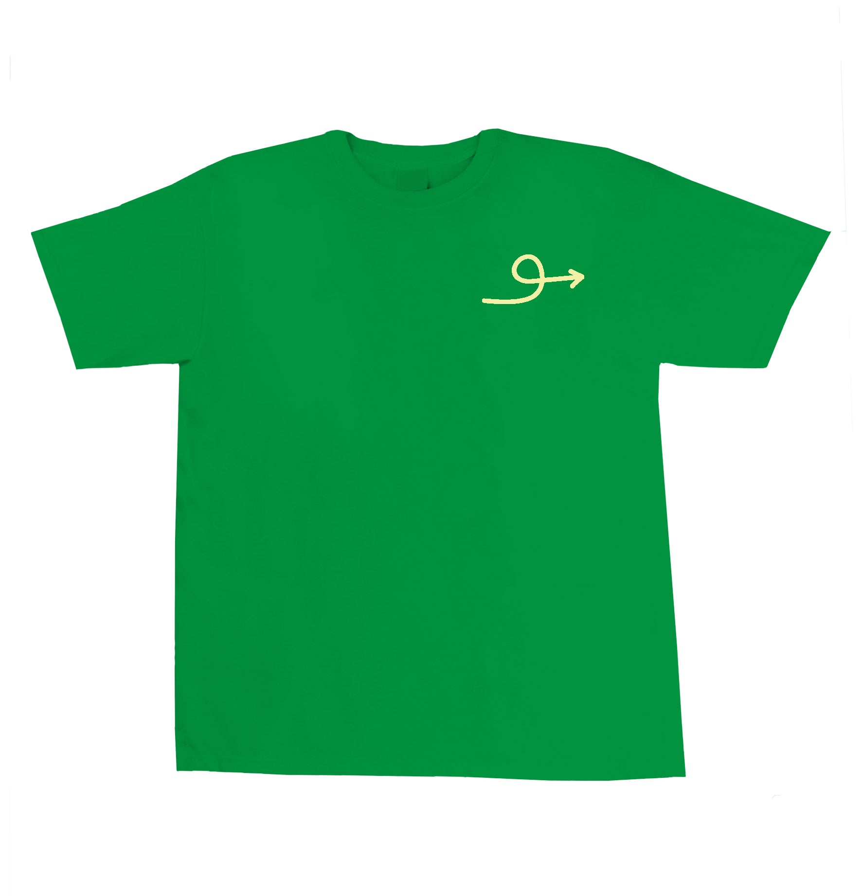 T-shirt Looping green