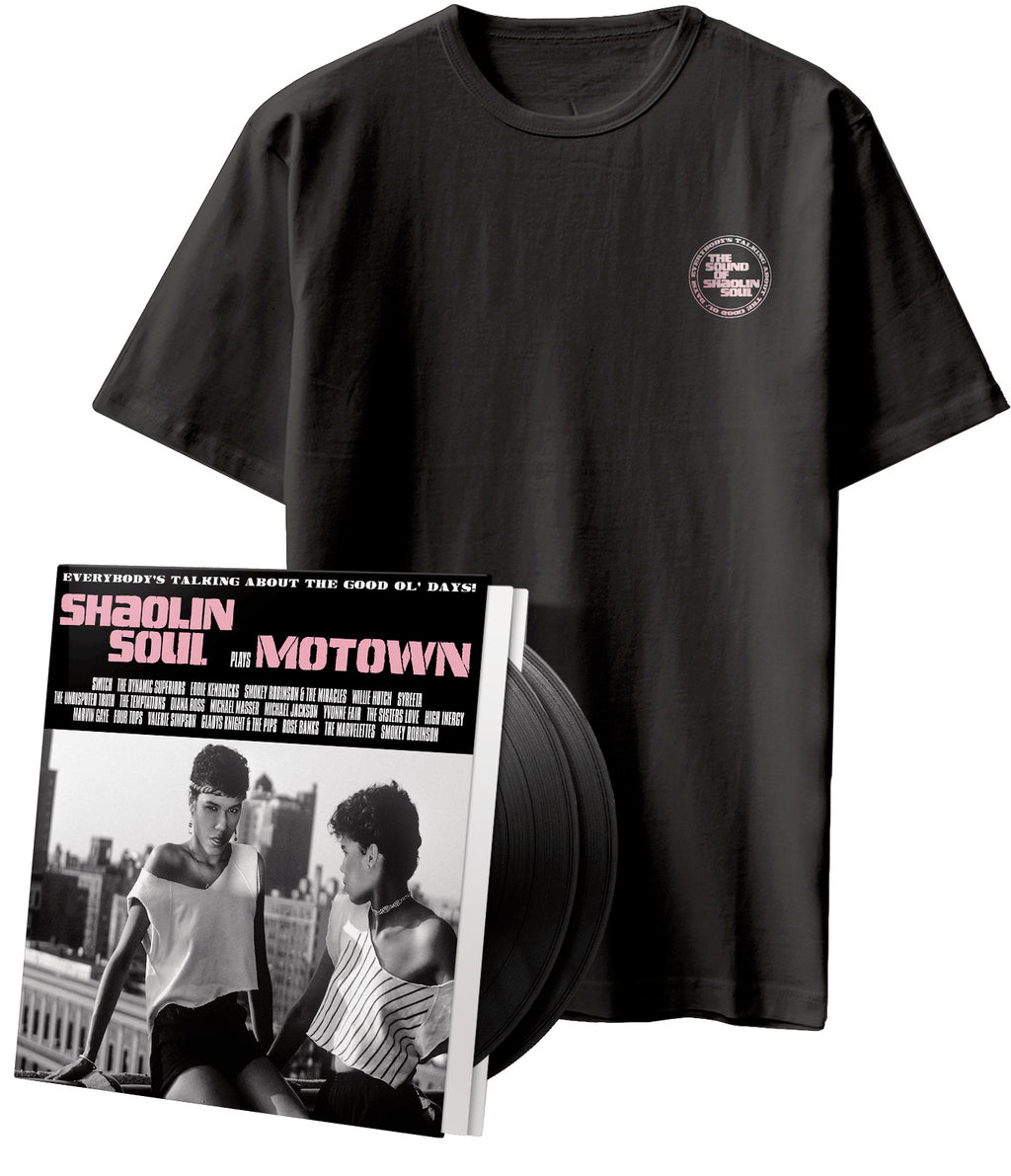 SHAOLIN SOUL PLAYS MOTOWN - VINYL & T-SHIRT BUNDLE