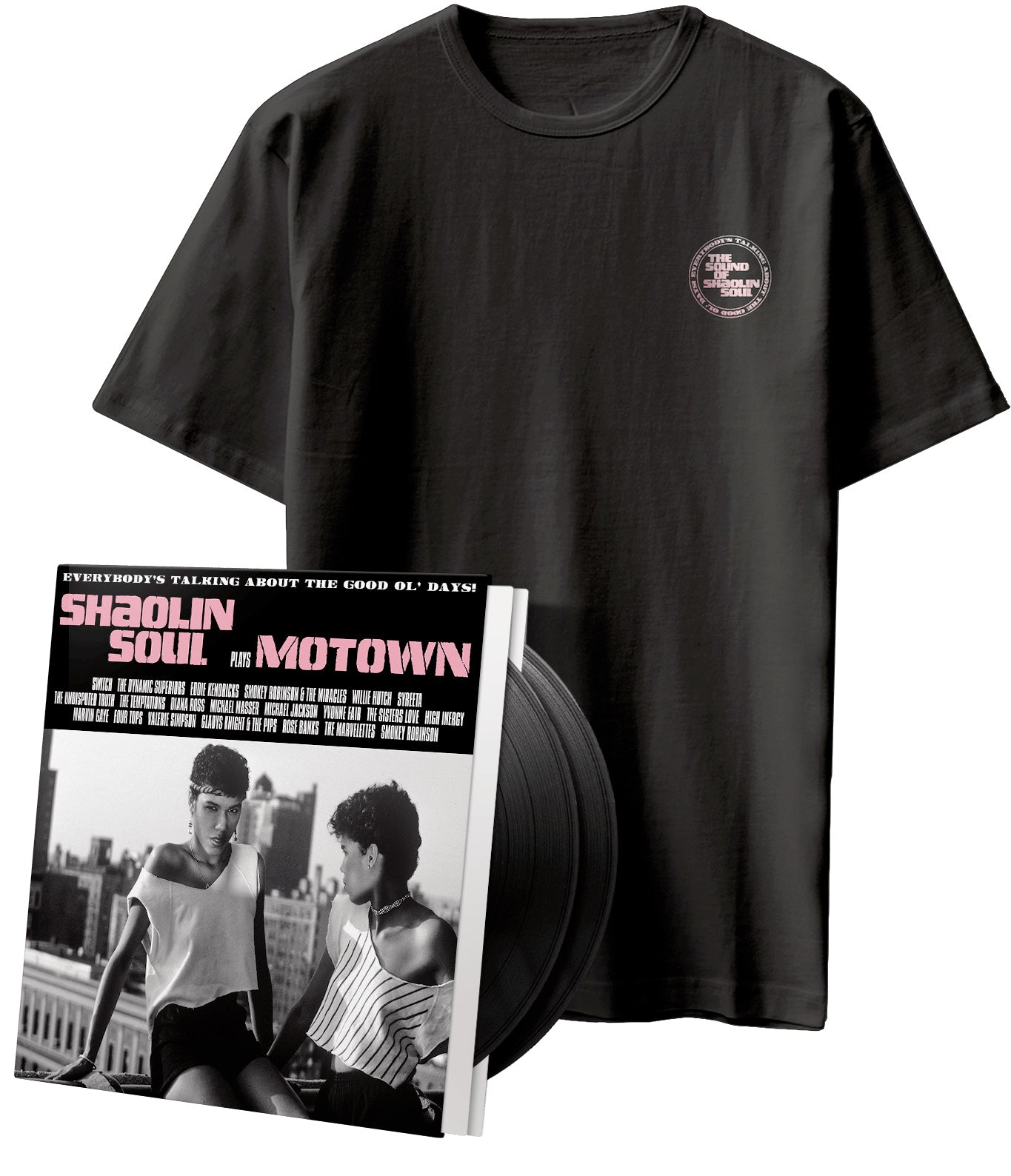 SHAOLIN SOUL PLAYS MOTOWN - VINYL & T-SHIRT BUNDLE