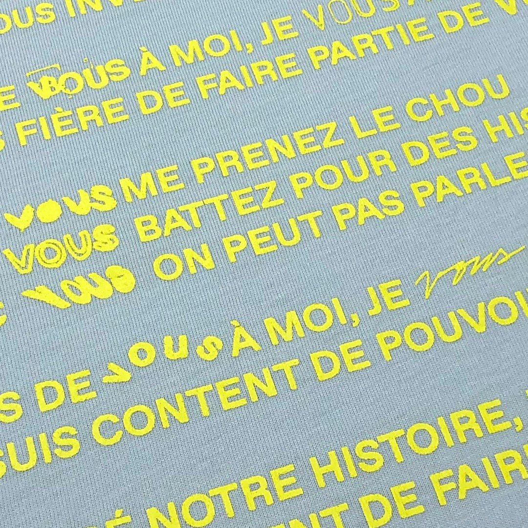 T-shirt Vous blue