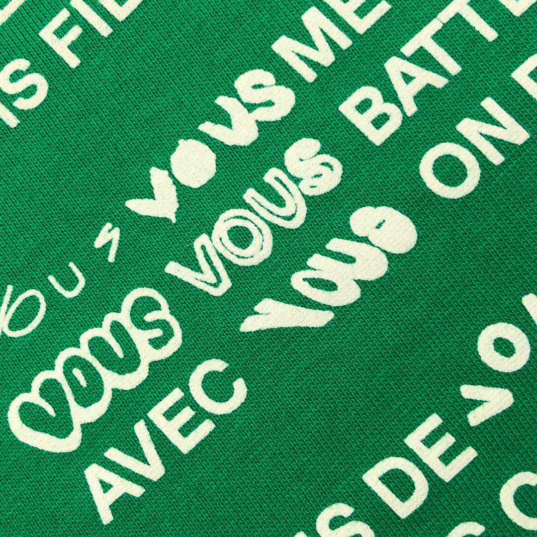 T-shirt Vous green