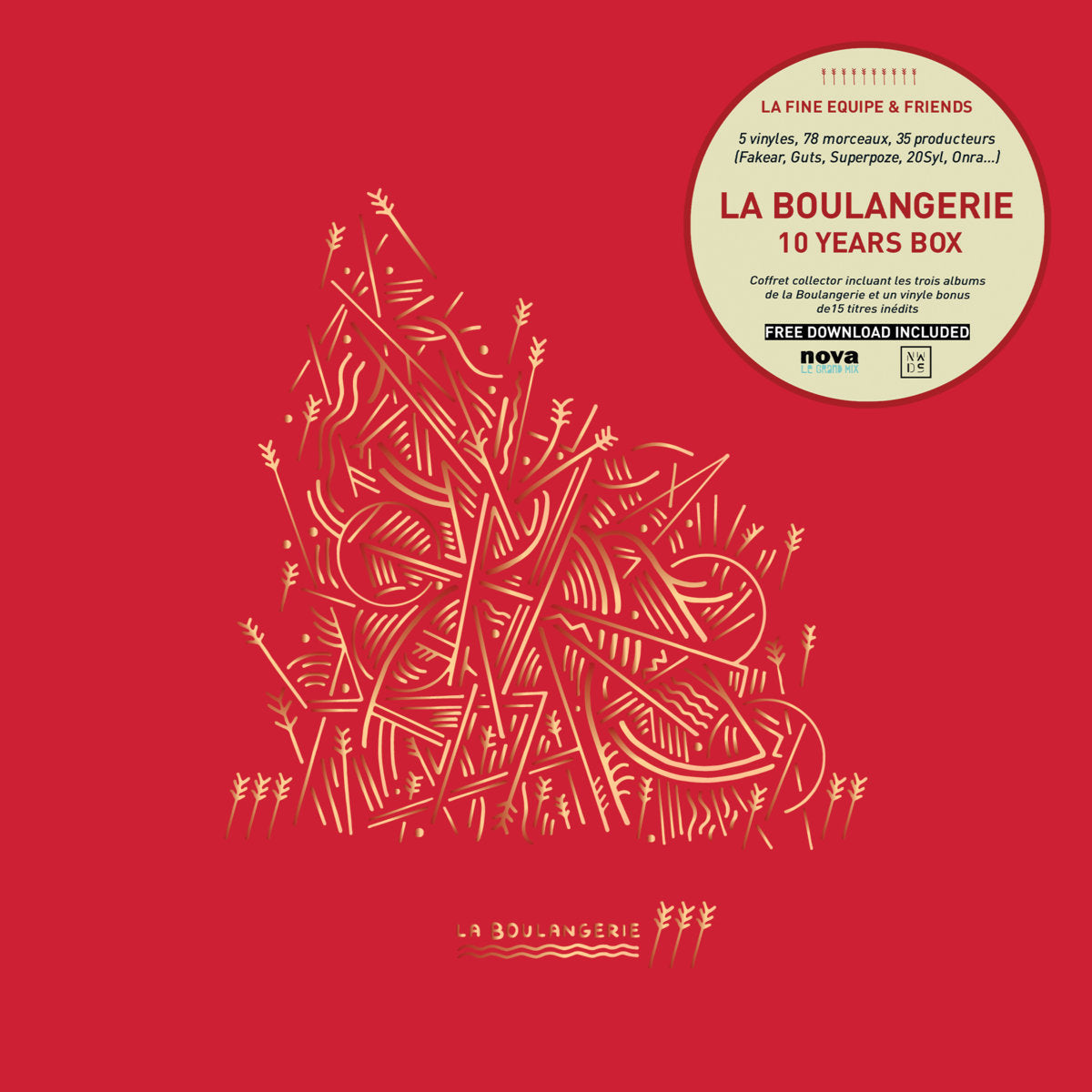 LA BOULANGERIE 10 YEARS BOX