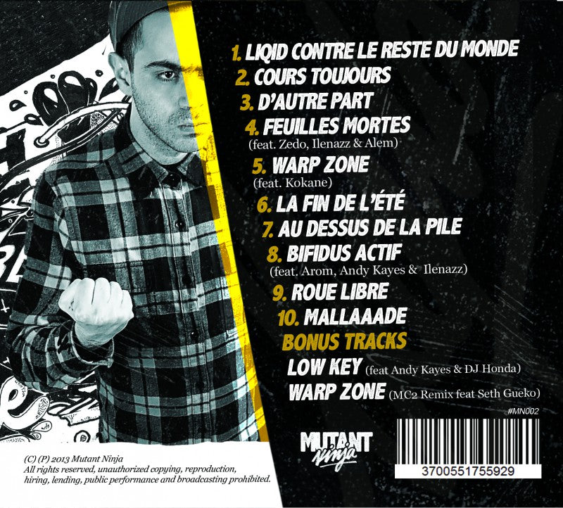 Liqid contre le reste du monde - CD
