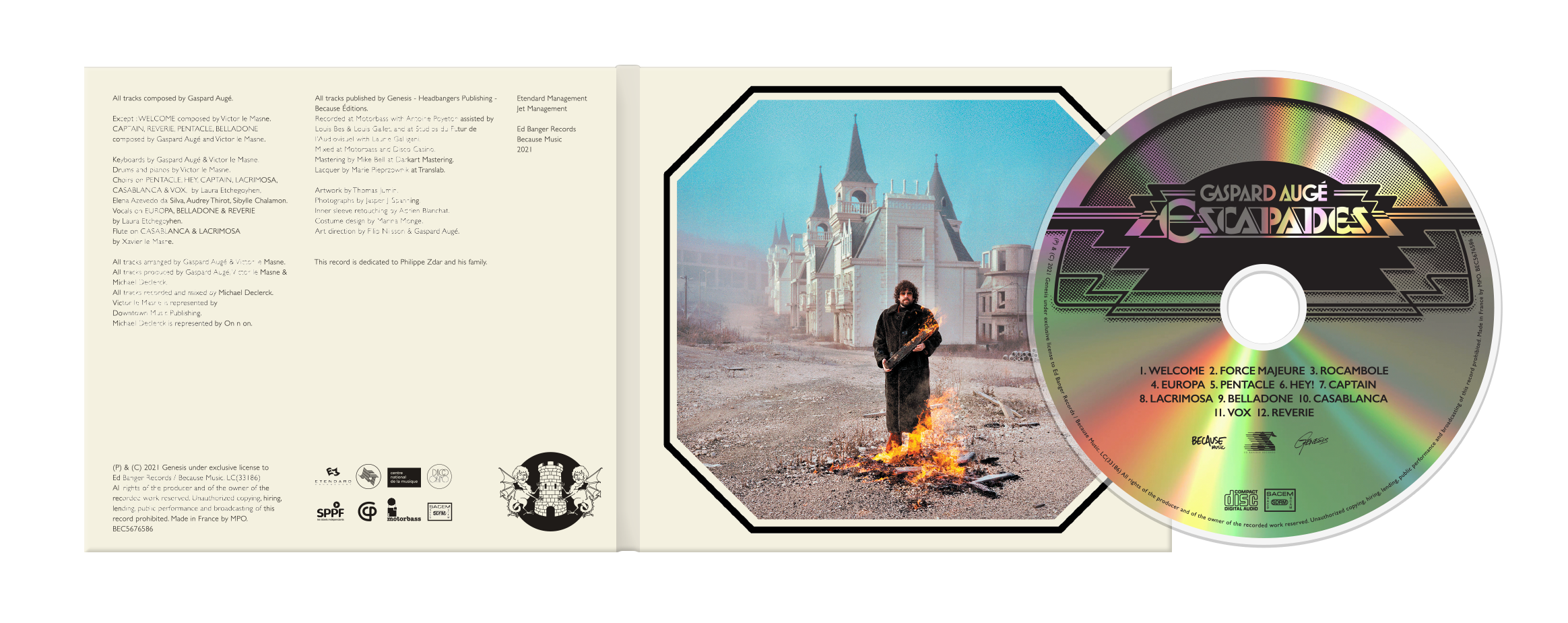 ESCAPADES CD PACK