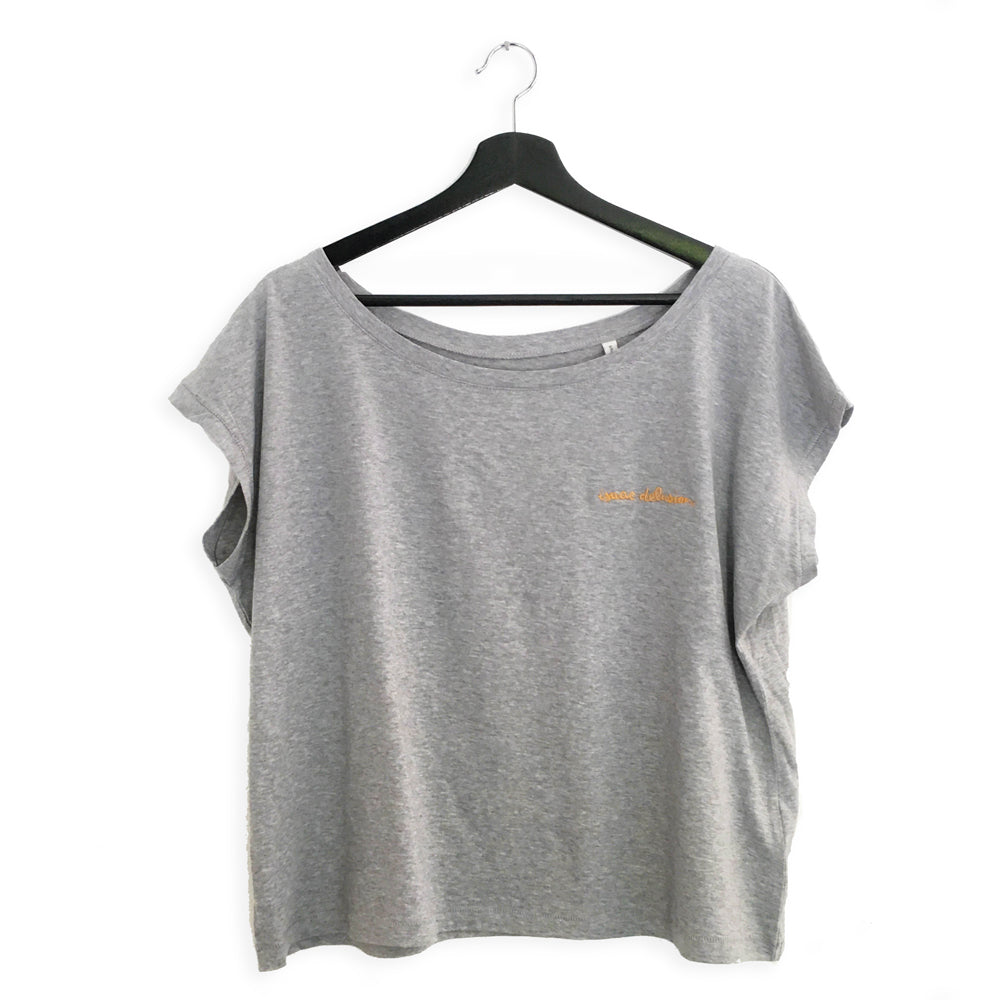 T-shirt crop top Isaac Delusion