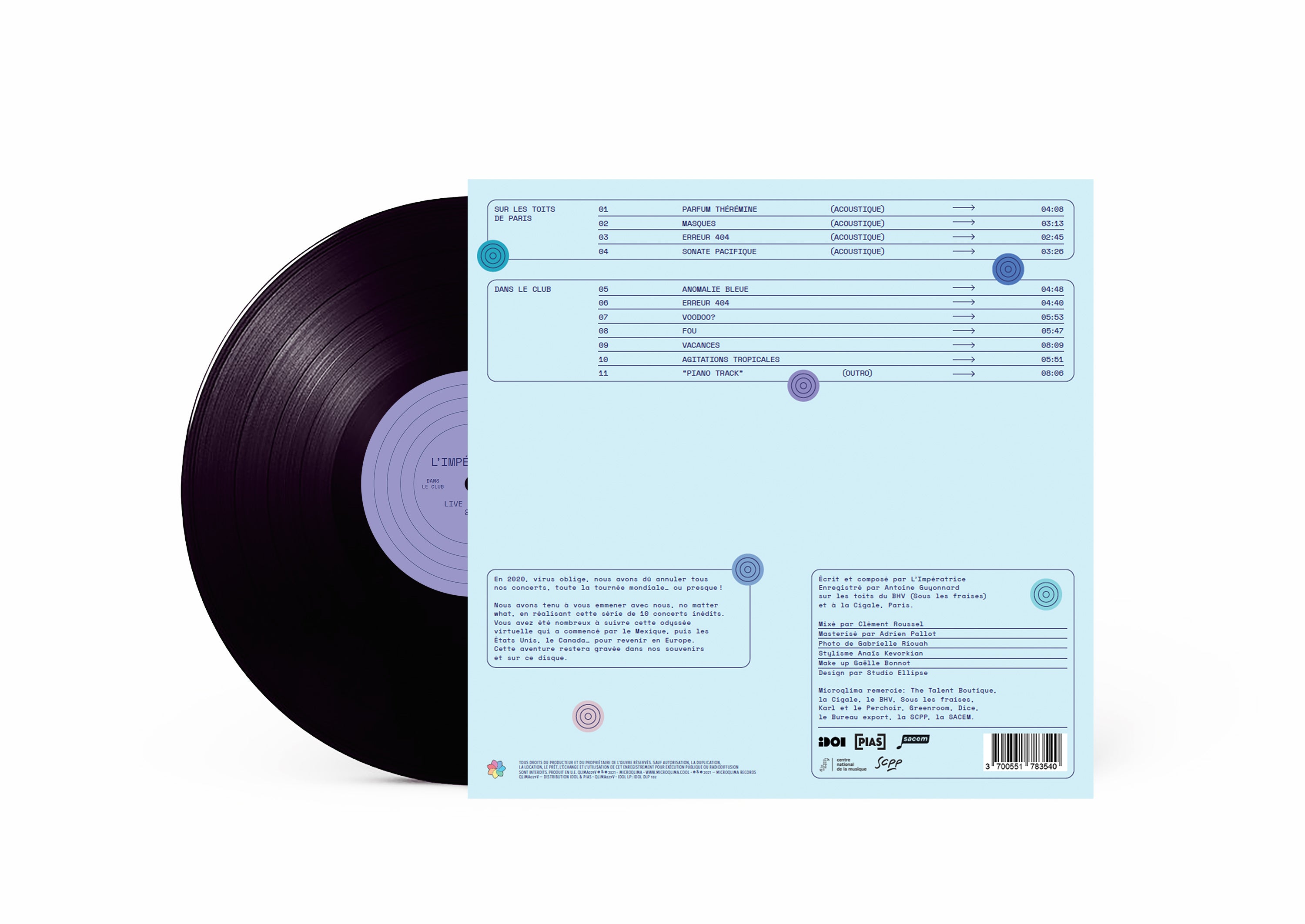 L'impératrice - Live à Paris 2020 – Miniwax