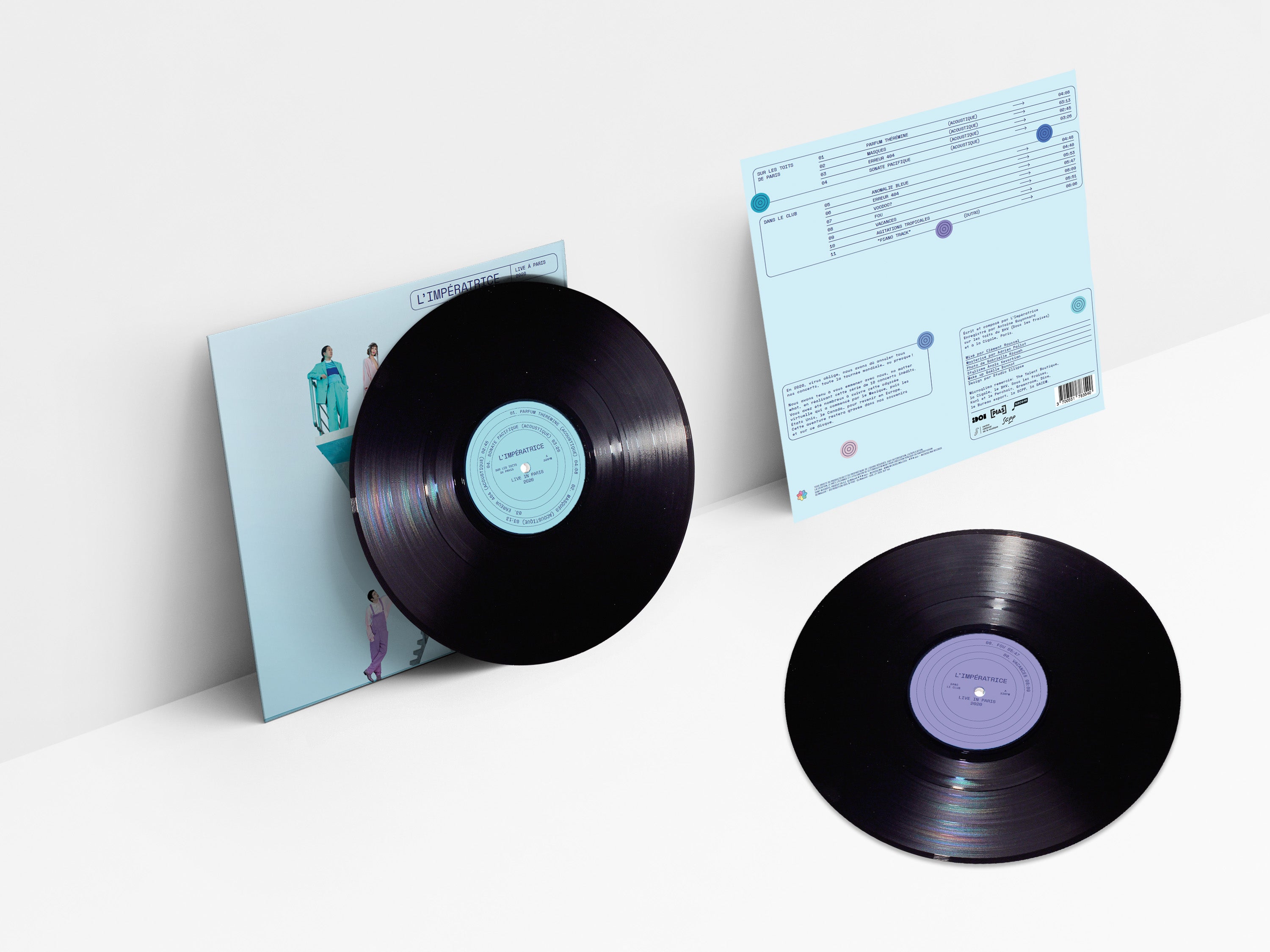 L'Impératrice - Live À Paris 2020 Vinyl Live à Paris 2020 Vinyl ⎯ L'Impératrice Live à Paris 2020 Vinyl