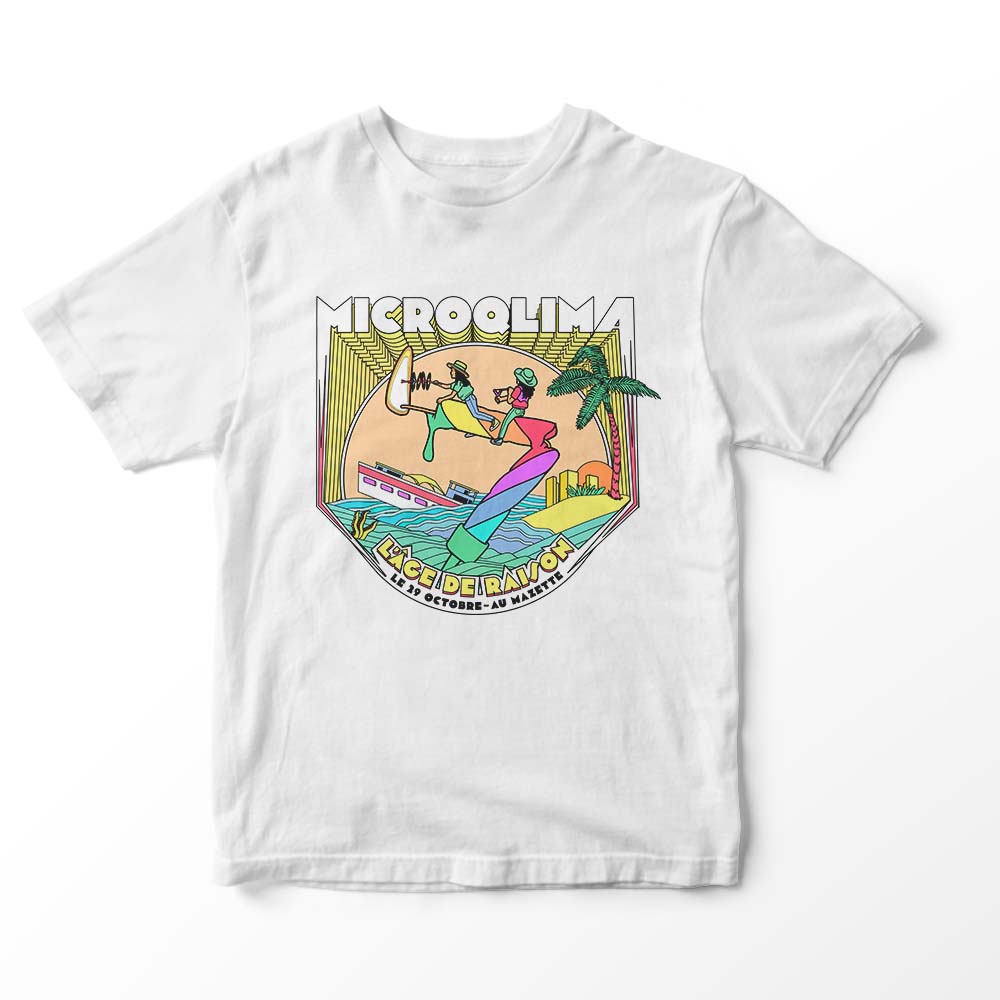 T-shirt white 7 ans - Microqlima