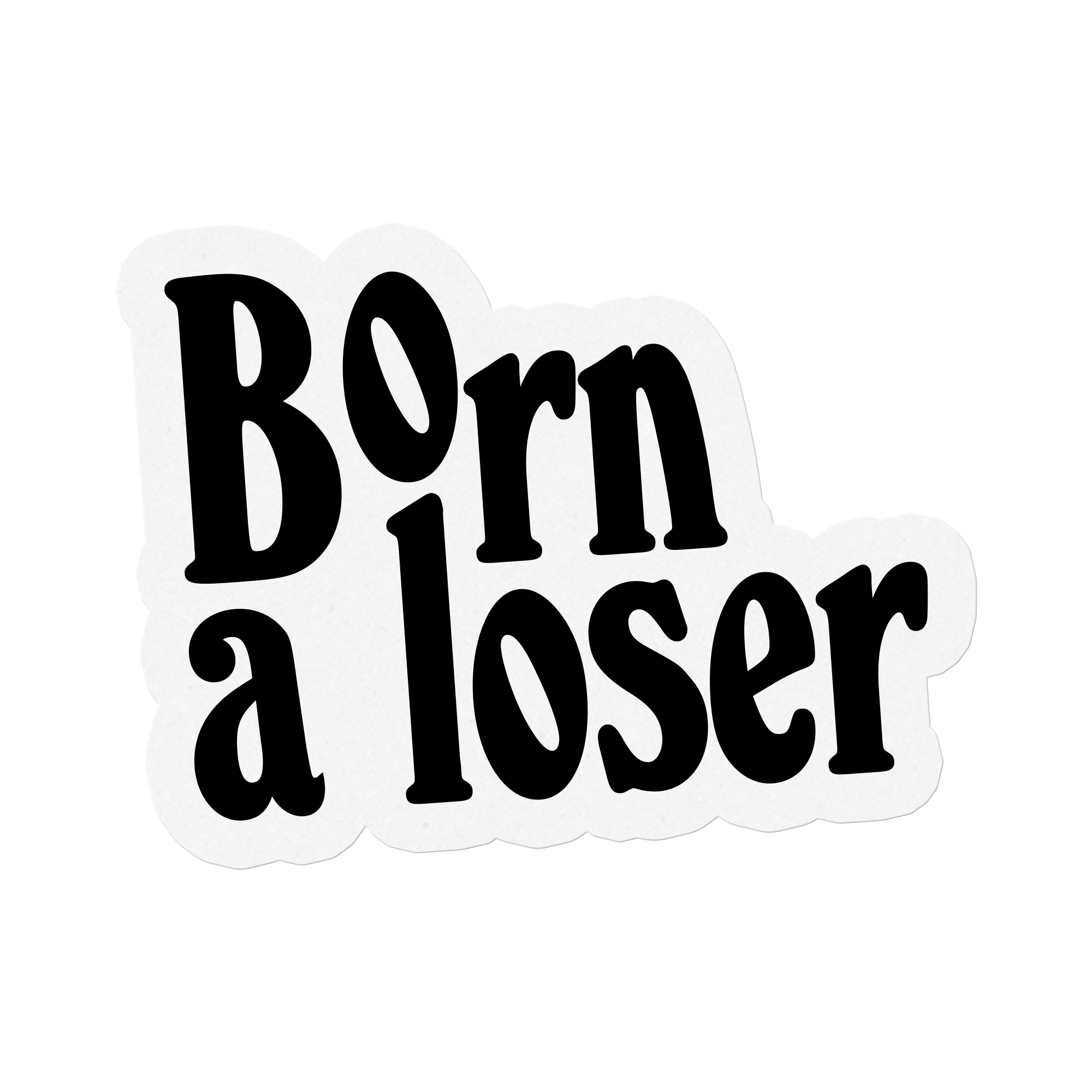 Born a Loser & Myd stickers