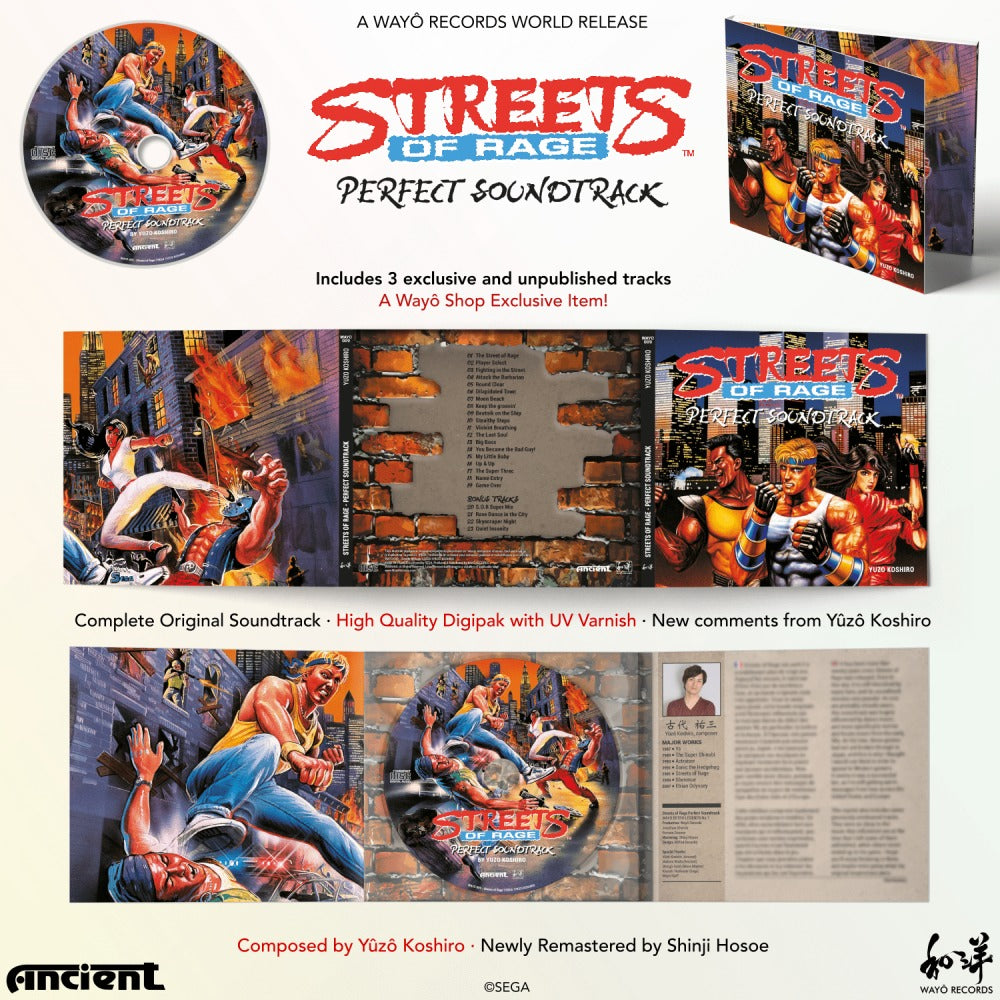 Streets of Rage - Perfect Soundtrack - CD