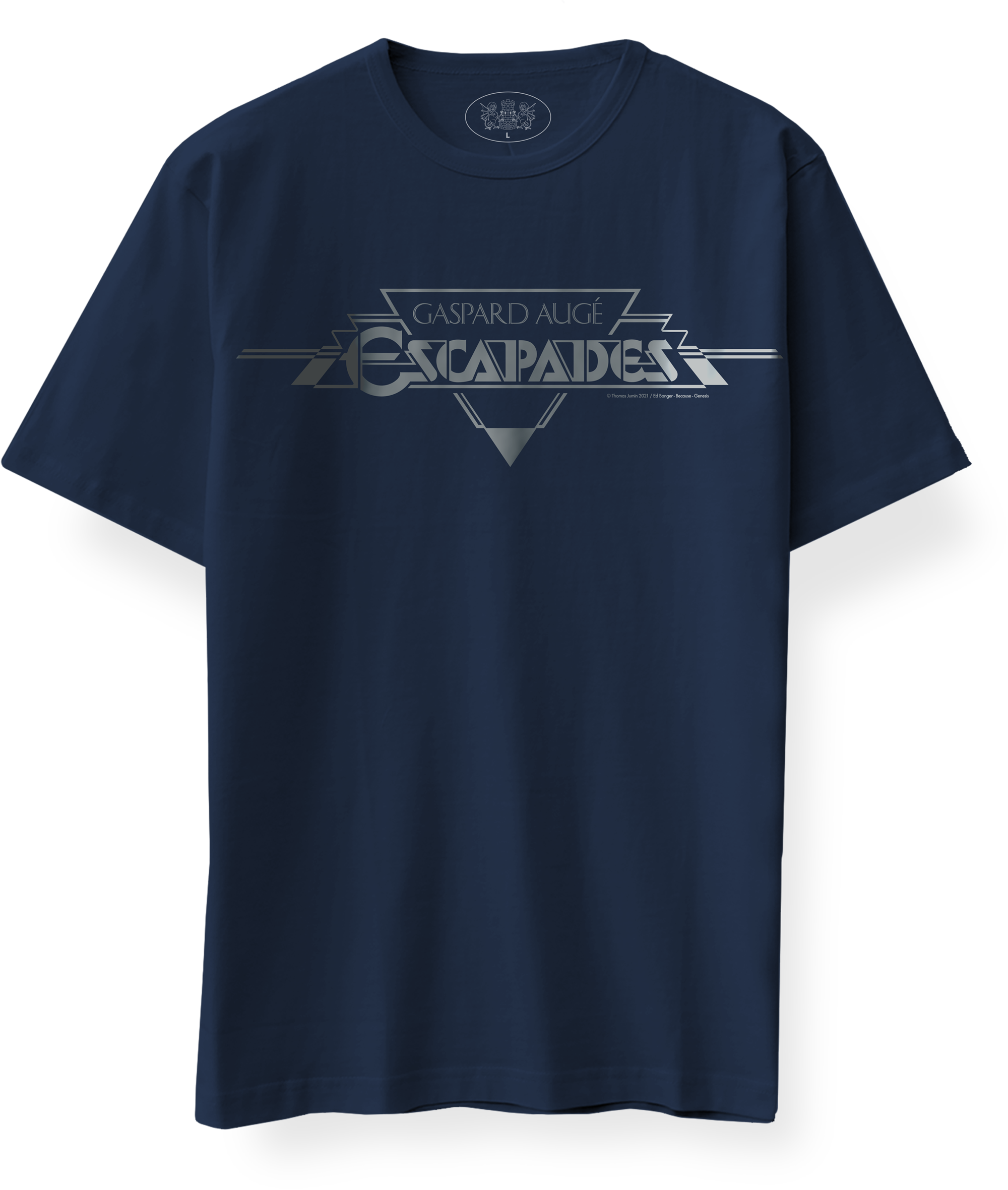 Navy Art Deco logo