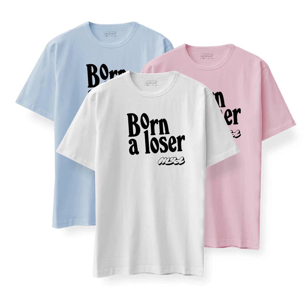 T-shirt Born a Loser
