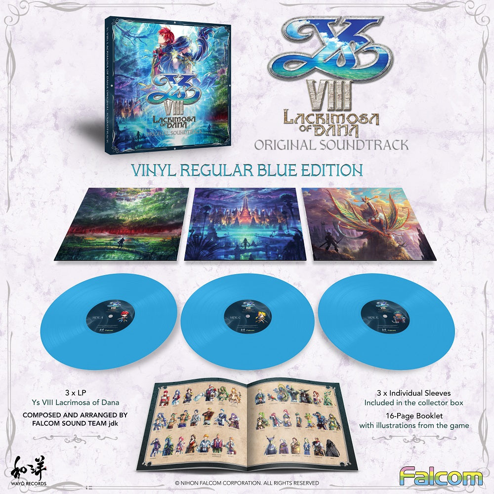 YS VIII: Lacrimosa of Dana Original Soundtrack - CD – Miniwax
